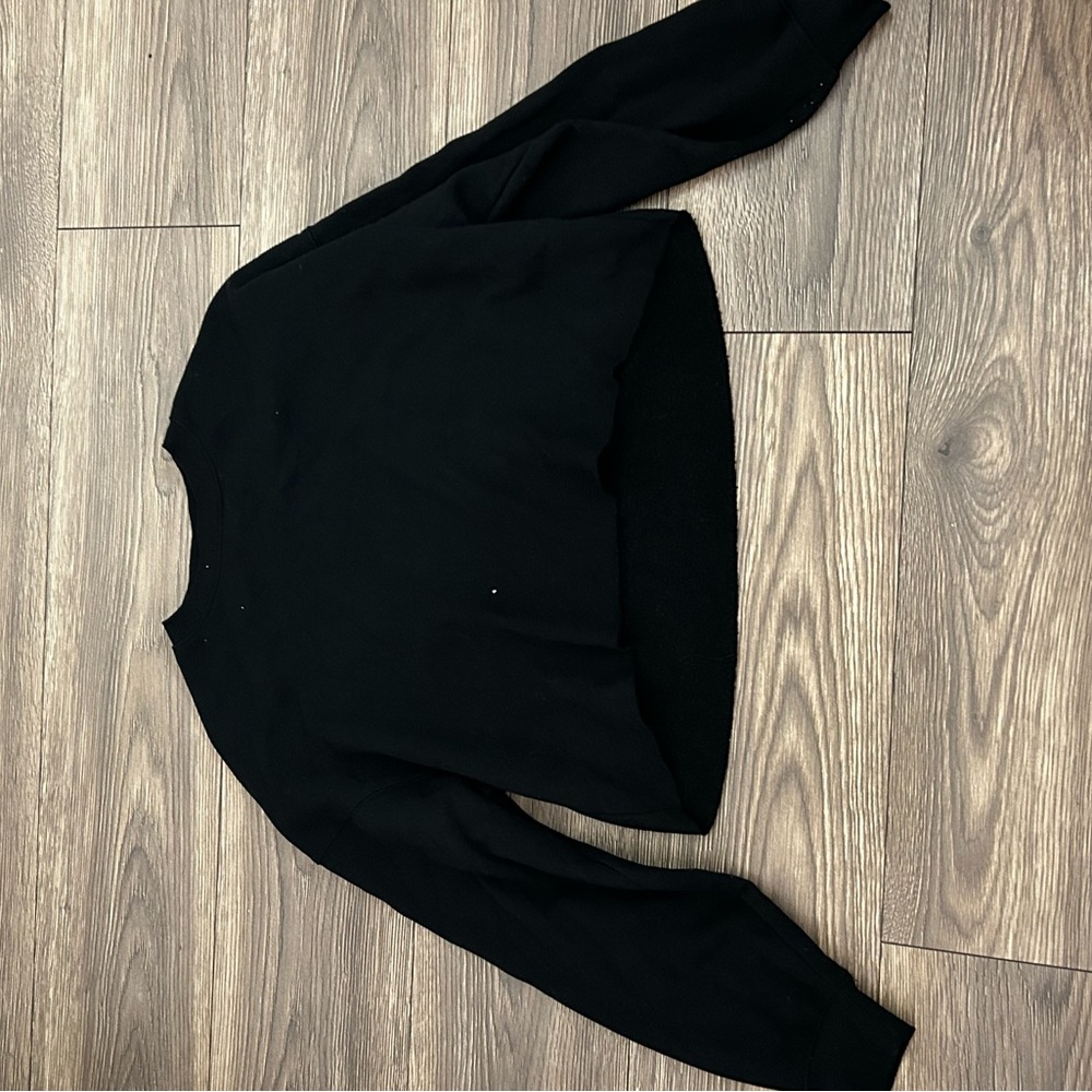Wild Fable Black Cozy Knit Top
